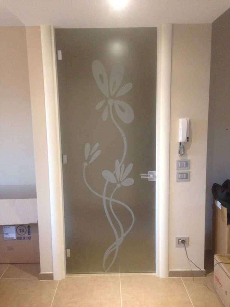 Porta Vetro Ingresso Vetreria Ligi